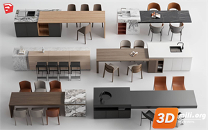 Kitchen island Skp Files